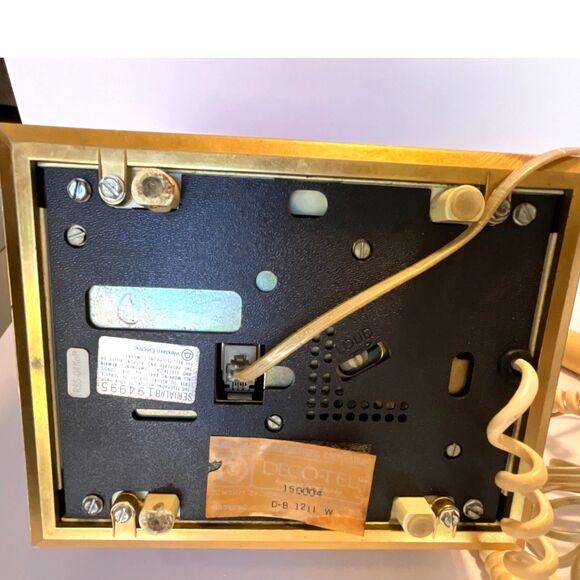 Vintage 1970's French Style rotary dial phone Deco-Tel - Picture 10 of 10